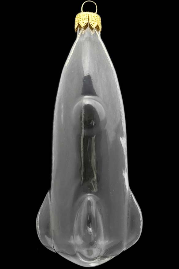 Стеклянная елочная игрушка Заготовка Ракета Восток 14,3 см 161510800